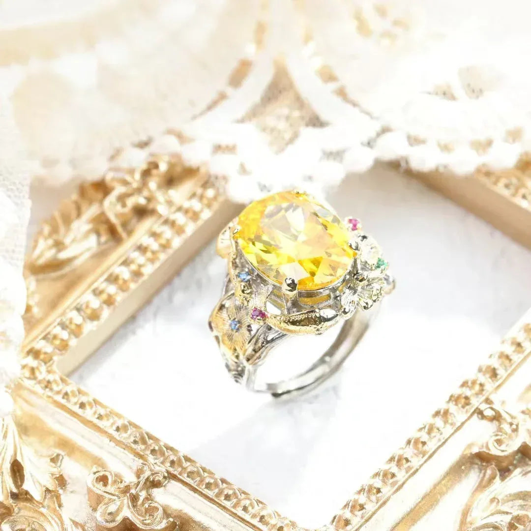 Luxury Jewelry Collection - Premium Rings Pendants Bracelets - Red Leaf Forest