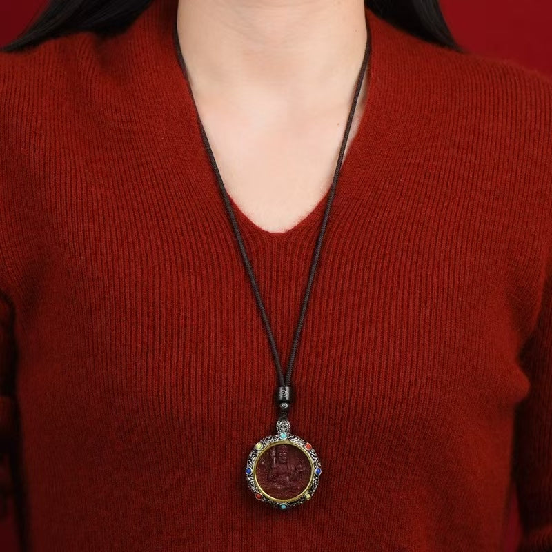 Natal Buddha zodiac pendant