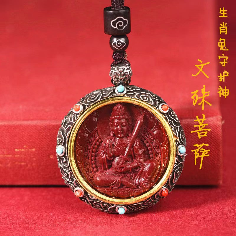 Natal Buddha zodiac pendant