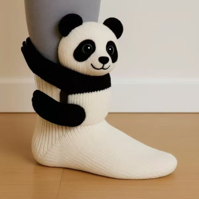 Christmas Creative Socks - Panda Design