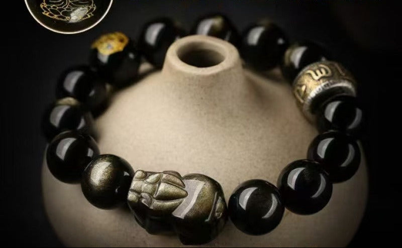 Ox, Tiger, and Pi xiu Bracelet