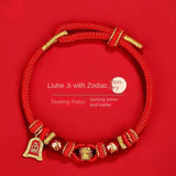 2026 Bingwu Year of the Horse Tai Sui Red String - Red Leaf Forest