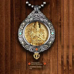 Nine Palaces Trigram Pendant - Traditional Chinese Cultural Jewelry - Red Leaf Forest