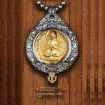 Nine Palaces Trigram Pendant - Traditional Chinese Cultural Jewelry - Red Leaf Forest