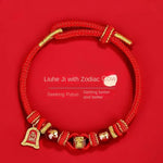 2026 Bingwu Year of the Horse Tai Sui Red String - Red Leaf Forest