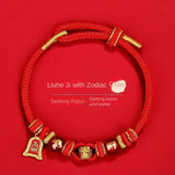 2026 Bingwu Year of the Horse Tai Sui Red String - Red Leaf Forest