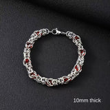 Halloween Couple Pendant - Gothic Skull Necklace