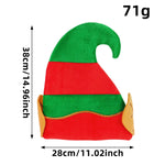 Christmas Elf Striped Hat (Size)