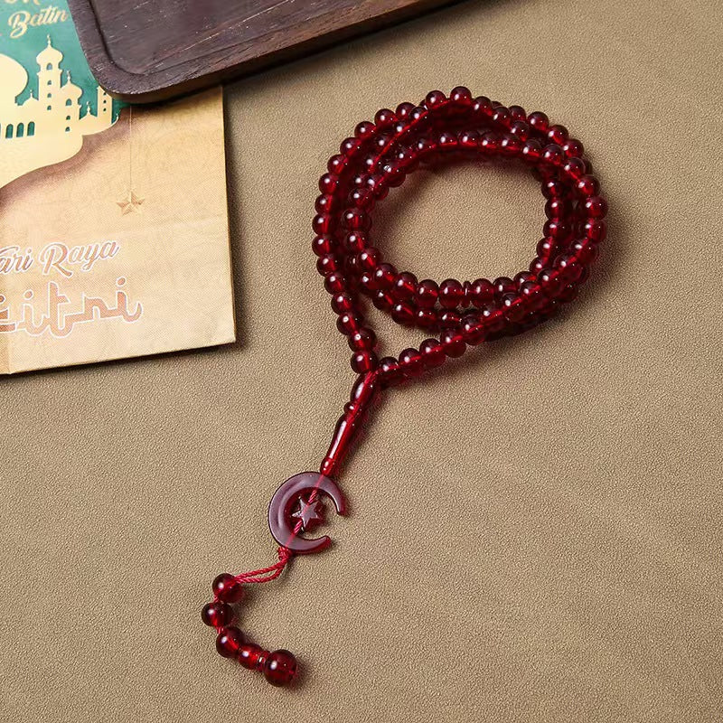Reddish-brown Islamic (99 beads)