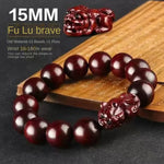 Rosewood Golden Satinwood Pendant - Traditional Cultural Jewelry - Red Leaf Forest