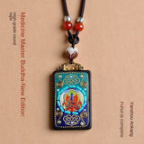 Yellow Jambhala, Medicine Buddha, Buddha pendant