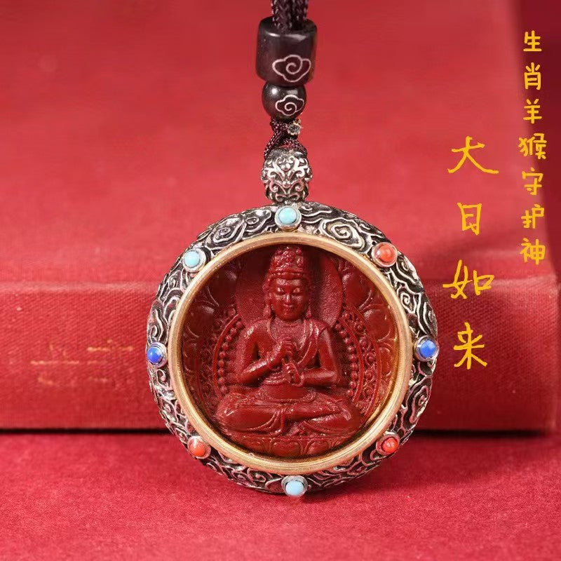 Natal Buddha zodiac pendant