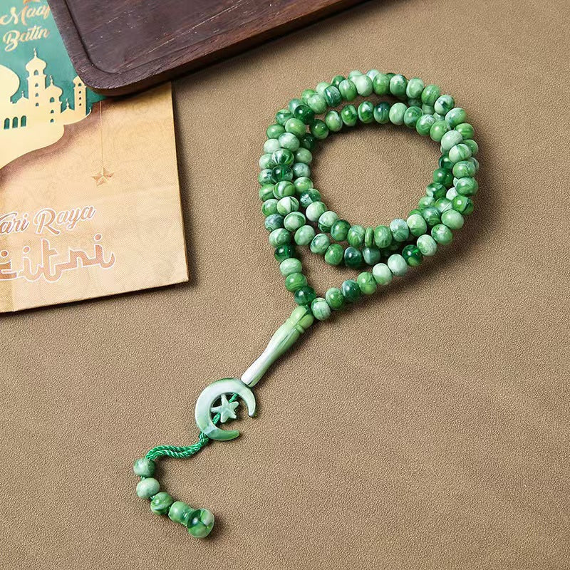 Green Islam (99 Prayer Beads)