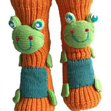 Big-Eyed Frog yarn  Socks