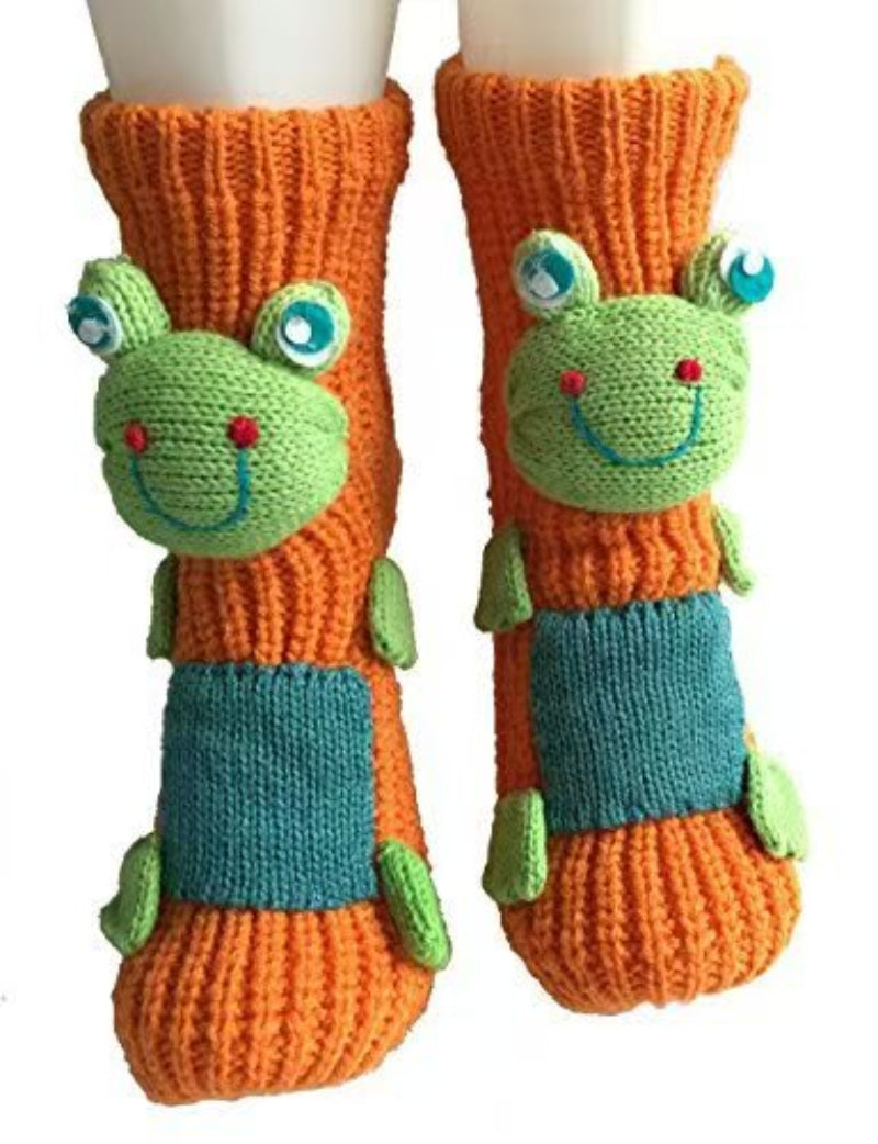 Big-Eyed Frog yarn  Socks