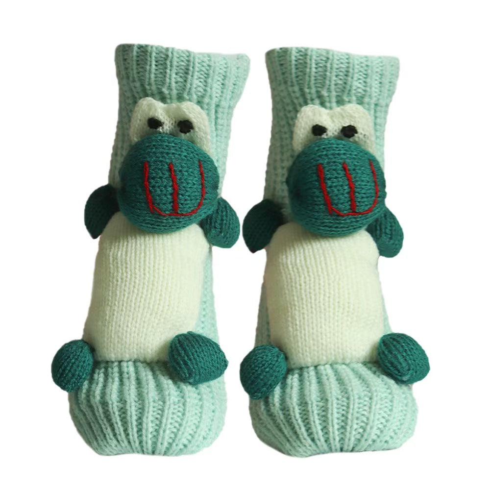 Frog yarn socks