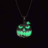 3 ：Halloween pumpkin glowing pendant