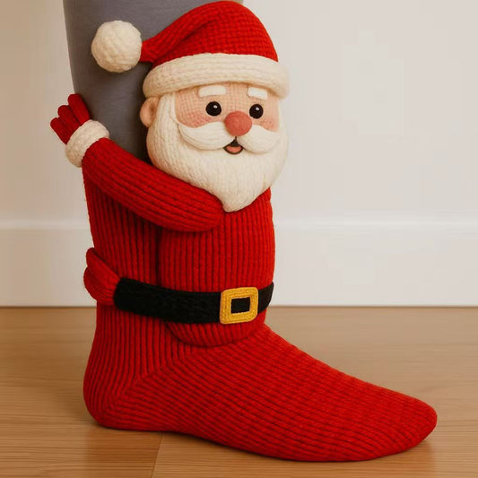 Christmas Creative Socks - Santa Claus Design