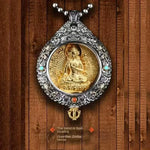 Nine Palaces Trigram Pendant - Traditional Chinese Cultural Jewelry - Red Leaf Forest