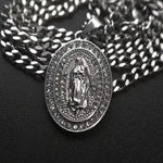 Sacred Mother Pendant Necklace - Cultural Heritage Jewelry - Red Leaf Forest