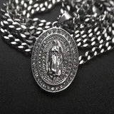 Sacred Mother Pendant Necklace - Cultural Heritage Jewelry - Red Leaf Forest