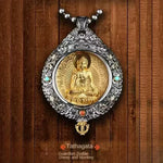 Nine Palaces Trigram Pendant - Traditional Chinese Cultural Jewelry - Red Leaf Forest