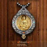 Nine Palaces Trigram Pendant - Traditional Chinese Cultural Jewelry - Red Leaf Forest