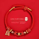 2026 Bingwu Year of the Horse Tai Sui Red String - Red Leaf Forest