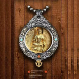 Nine Palaces Trigram Pendant - Traditional Chinese Cultural Jewelry - Red Leaf Forest