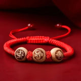 12 Zodiac Signs Triple Harmony and Six Harmony Red String - Red Leaf Forest