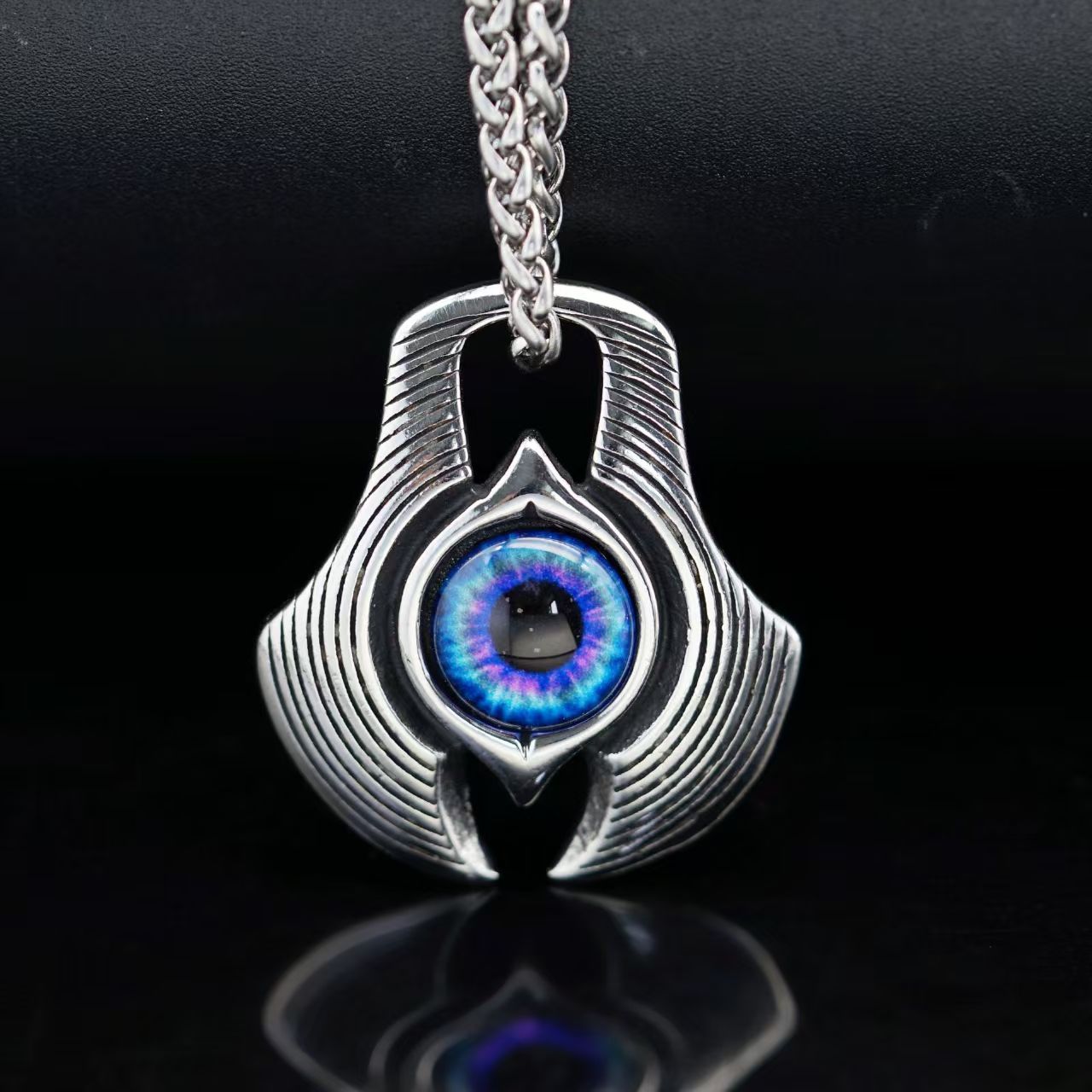Mystic Eye Pendant Necklace - Gothic Evil Eye Jewelry