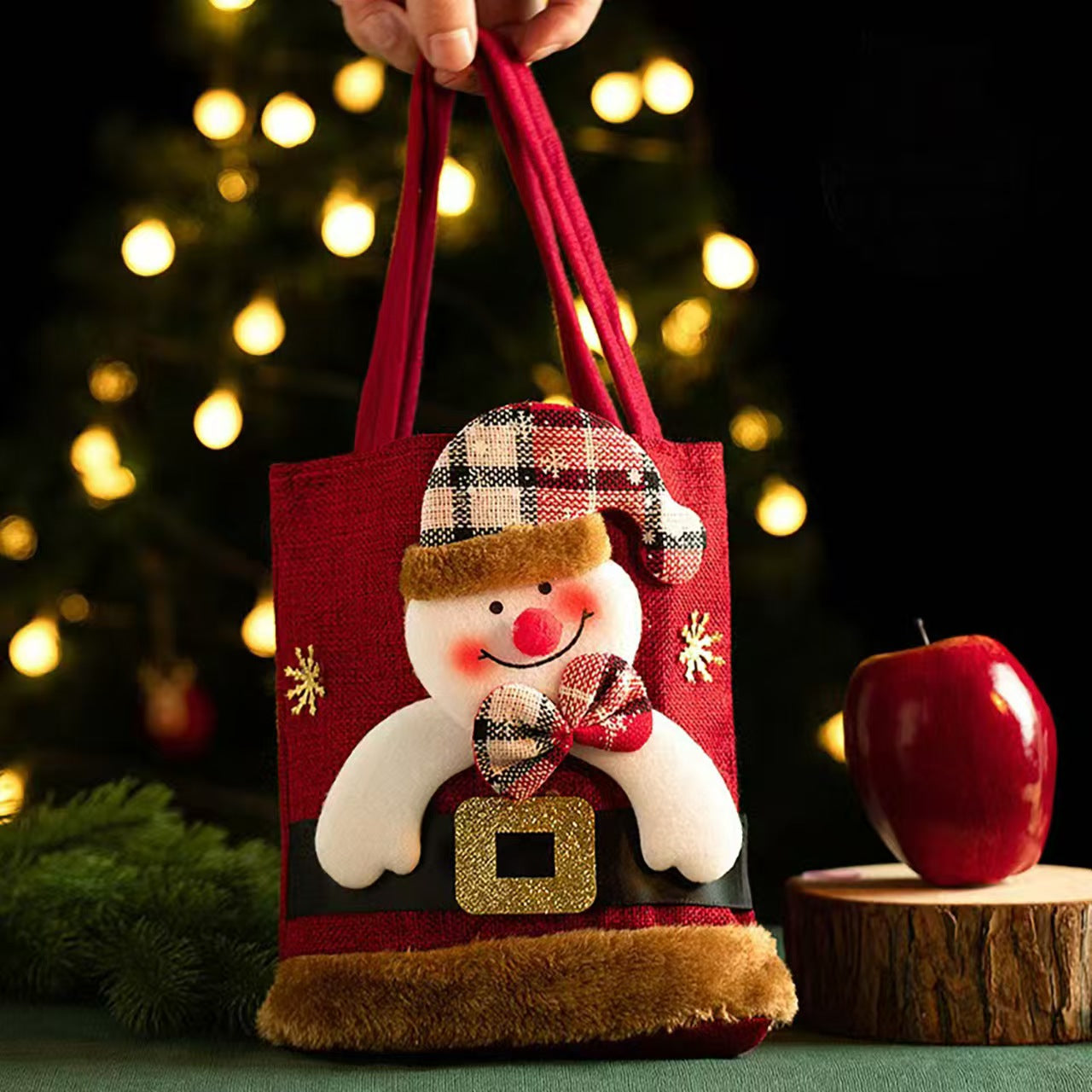Christmas Gift Bags - Snowman Design
