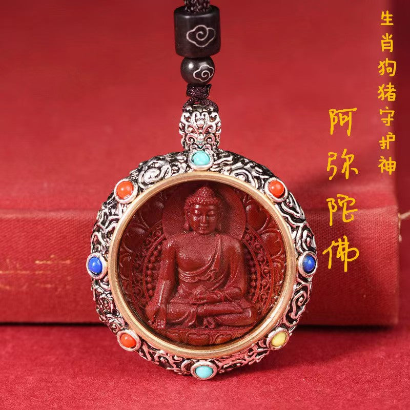 Natal Buddha zodiac pendant