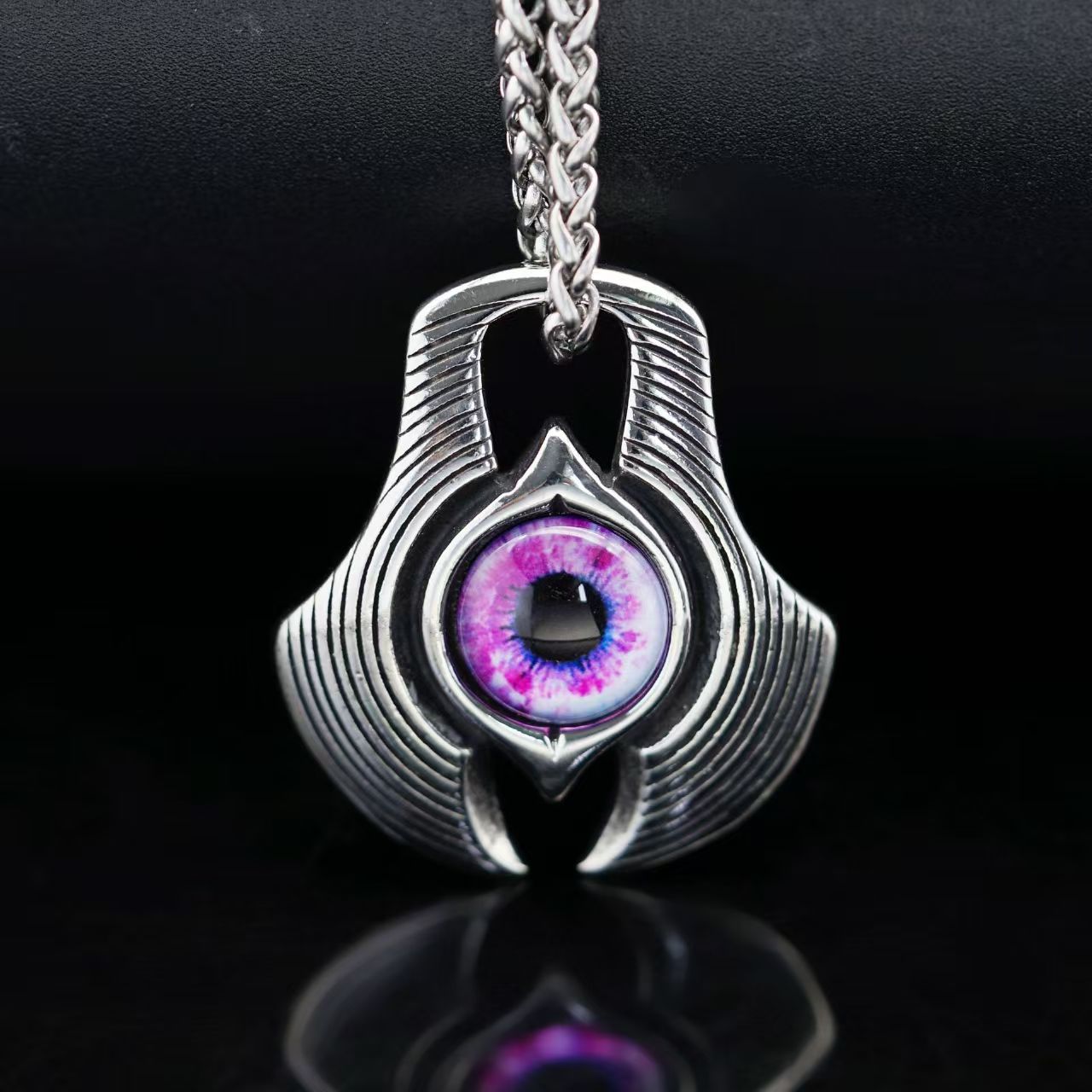 Mystic Eye Pendant Necklace - Gothic Evil Eye Jewelry