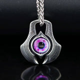 Mystic Eye Pendant Necklace - Gothic Evil Eye Jewelry