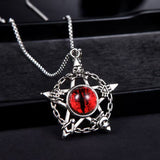 Halloween Couple Pendant - Gothic Skull Necklace