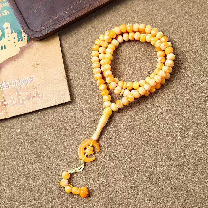 Yellow Islam (99 beads)