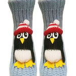 Penguin yarn socks