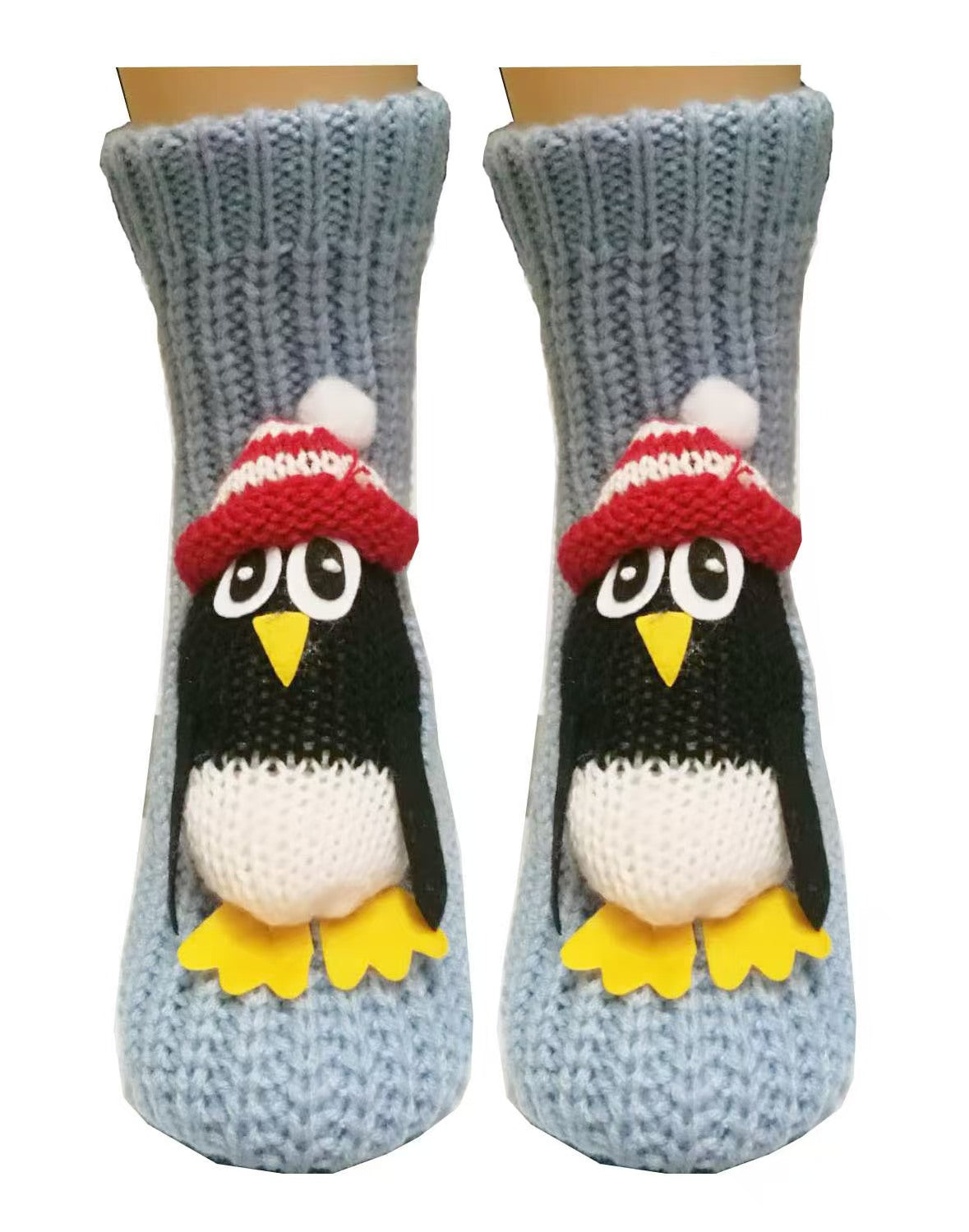 Penguin yarn socks