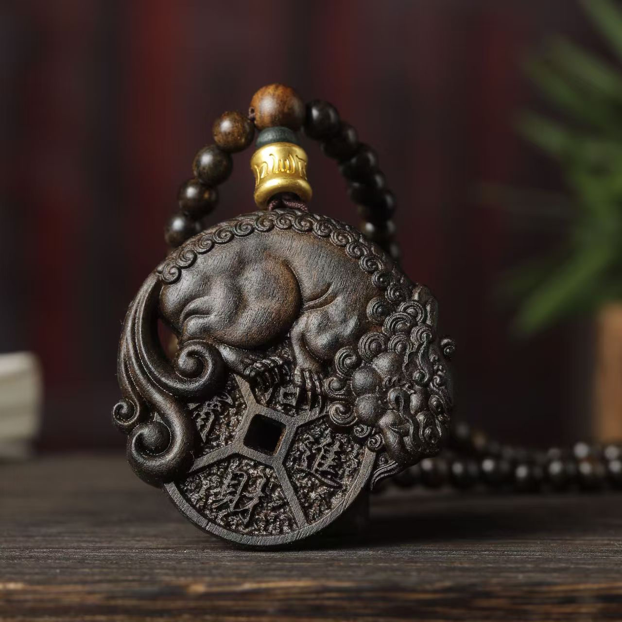 Pixiu Wealth Pendant Necklace