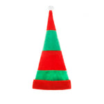 Christmas Elf Red and Green Striped Hat ...