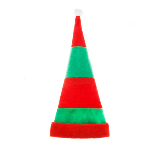 Christmas Elf Red and Green Striped Hat ...