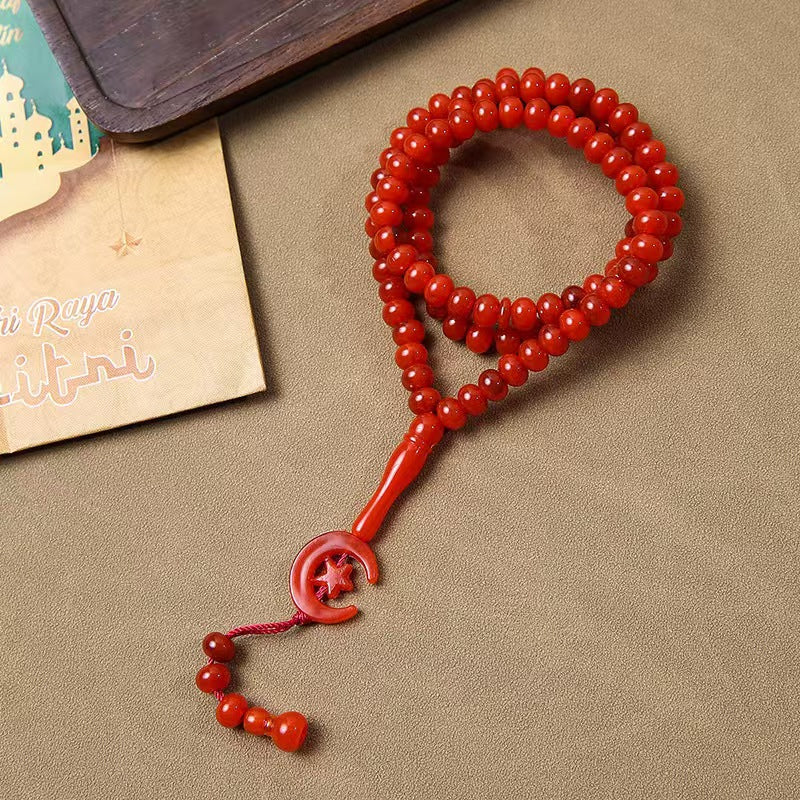 Red Islam (99 Prayer Beads)