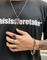 Gothic Dragon Claw Jewelry Set - Pinterest Format